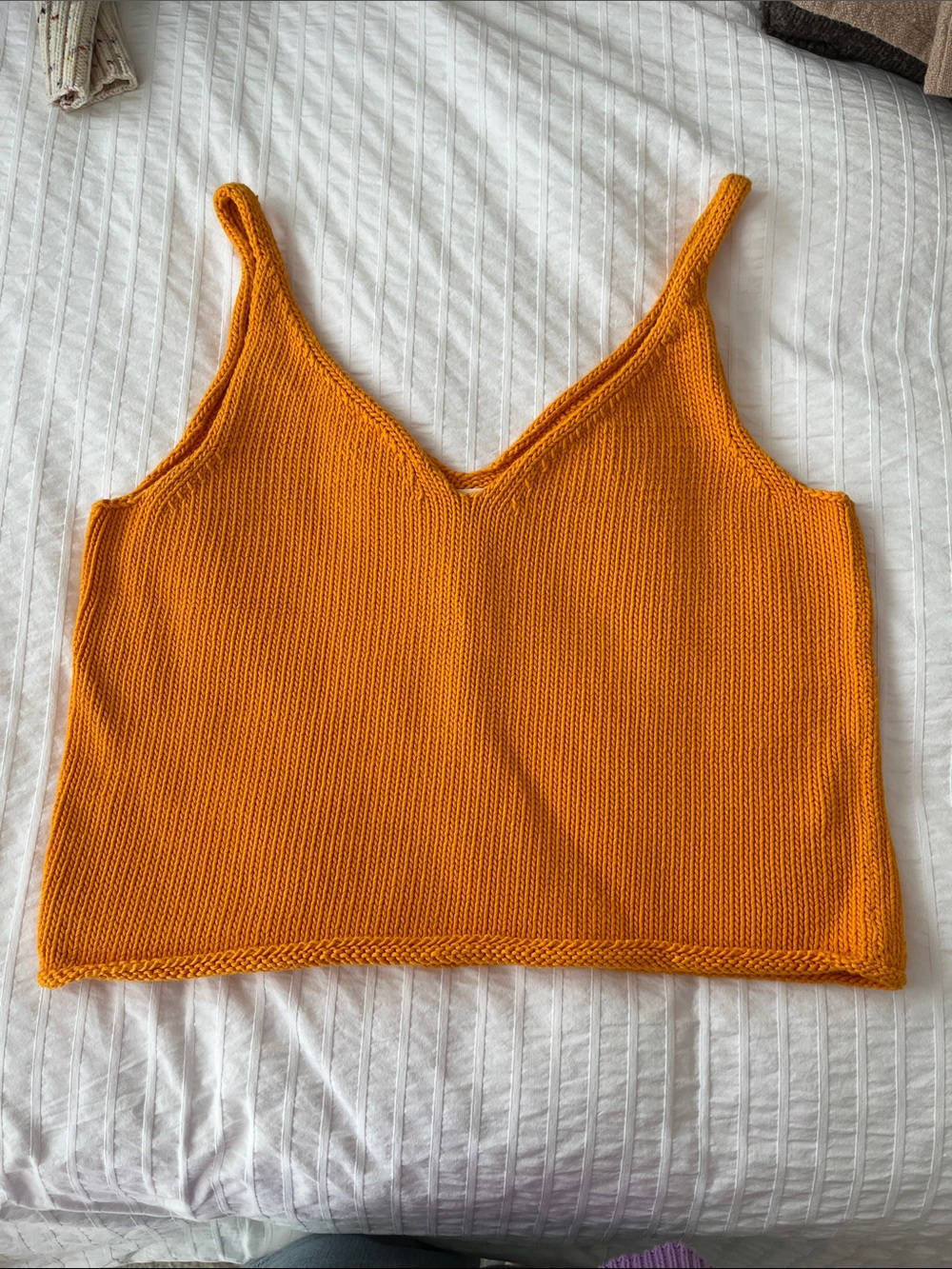 Jaggery London Solito Tank in Kumquat - Size 1